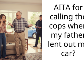 Redditor Calls The Cops To Report A Missing Vehicle Because Her Dad Constantly Lends Her Car Against Her Wishes