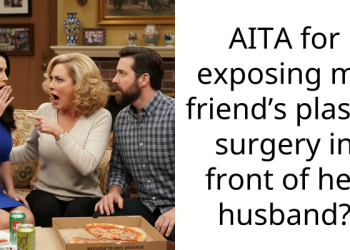 Woman Accidentally Reveals Friend’s Past Plastic Surgery To Her Husband, Gets Called A-Hole For Exposing Her