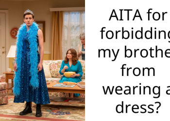 Bride Refuses To Let Her Brother Wear A Dress To Her Wedding