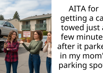 Redditor Faces Backlash After Waiting Only 5 Minutes Before Getting a Stranger’s Car Towed After Parking in Their Spot