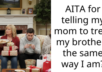 Redditor Shunned For Telling Her Mom To Treat Her Brothers Like She Treats Her