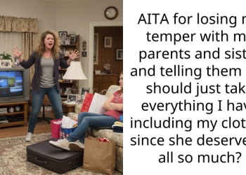 Teen Explodes at Parents Over Lifelong Favoritism Toward Ill Sister, Dramatically Offers Up All His Possessions in Protest