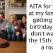 Young Woman Lashes Out At Family For Repeatedly Favoring Cousin’s Birthday Over Hers For 15 Years, Walks Out Of Own Birthday Celebration