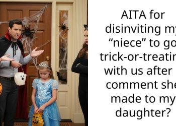 Mother Uninvites Niece From Trick-Or-Treating For Making A Hurtful Comment About Her Miscarriage