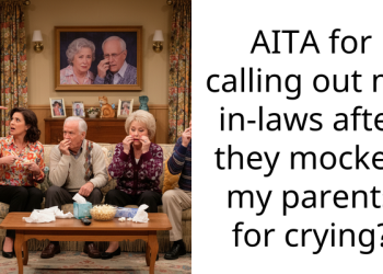New Mom Confronts In-Laws After They Laugh At Her Parents For Crying Goodbye