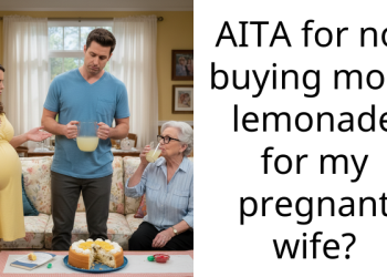 Pregnant Wife Upset With Her Hubby After Giving His Sister The Last Can Of Lemonade She’s Been Craving