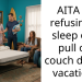 Man Stuck In Living Room During Vacation After Absurd Plan Fails, Takes Out Frustration On Family