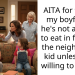 Adult Man Refuses To Share Food With A Child – Unbelievable But True