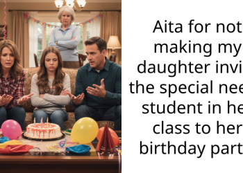 Confused Mother Asked If She Was Rude For Excluding The Autistic Kid From Her Daughter’s Birthday Party