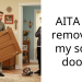Worried Mother Temporarily Removes Door On Son’s Bedroom Because He Wouldn’t Open It For Hours