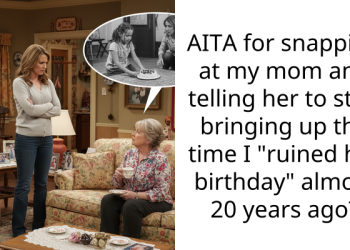 Redditor Embarra*ses Mother in Family & Friends Group Chat Over Constant Accusations of Ruining Her Birthday 20 Years Ago