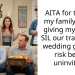 Redditor Talks Family Out of Giving His Future Sister-in-Law the Traditional Wedding Gift and Risks Being Uninvited