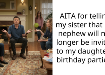 Woman Bans Sister’s Autistic Son From Her Daughter’s Future Birthday Parties After He Became a Nuisance, Gets Called Cruel