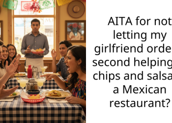 Birthday Celebration Turns Sour After The Penny-Pinching Boyfriend Refused To Pay For Another Round Of Chips And Salsa