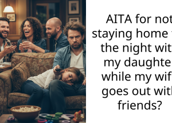 Dad Sparks Outrage For Planning Night Out Simultaneously With Rarely Social Wife, Delegates Toddler Care To Relative