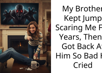Older Brother Finally Pulls Prank On His Jokester Brother Using Sharpie, Tally Marks, And Creepy Creature Inspired By Doctor Who