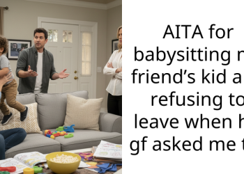 Redditor Helps Her Friend By Babysitting And Gets Accused Of Having A Romantic Interest By His Jealous GF