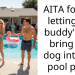 Man Denies Friend’s Girlfriend Permission To Bring Dog To Pool Party, Stands Firm Despite Criticism