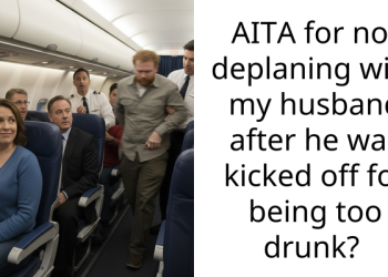 Man Gets Kicked Off Plane For Being Too Drunk, Only For Wife To Jet Off Without Him
