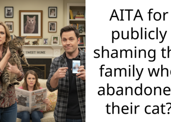 Redditor Publicly Shames Neighbor Family That Abandoned Their Cat And Left It To Die