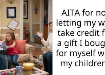 Woman Slams Her Husband For Not Letting Her Take Credit For Birthday Gift She Didn’t Buy, Redditors React
