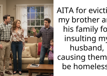 B**oted Man And His Family Get Evicted For Insulting Brother’s Partner, Refuse To Leave Until Cops Get Involved
