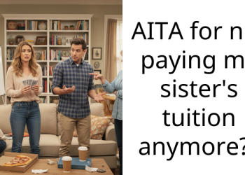 Redditor Cuts Off Sister’s Tuition Funding Due to Her Excessive Partying and Refusal to Work, Wonders If That Is OK