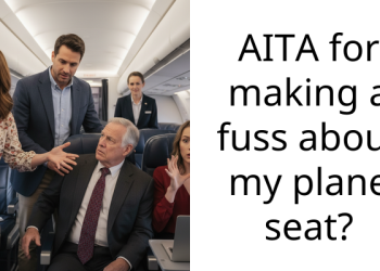 Man Gets Blasted On Reddit For Making A Fuss About His Plane Seat And Fatshaming The Person Beside Him