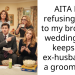 Woman Gets Termed Immature For Refusing To Attend Her Brother’s Wedding If He Makes Her Ex A Groomsman
