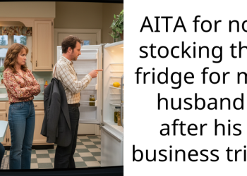 Husband Returns From Trip To An Unstocked Fridge And AITA Debate Follows