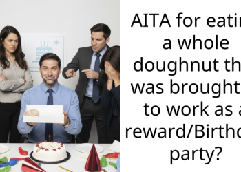 Workplace Tension Erupts Over One Uncut Doughnut