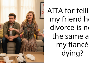 Widow Snaps At Her Friend Who Is Getting Divorced After She Repeatedly Tried To Compare Their Loss