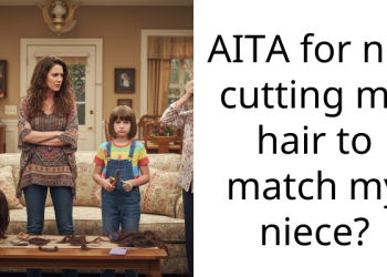 Woman Refuses To Cut Hair Short Just To Make Her Niece Feel Better, Gets Called Out By Her Ent*tled Sister-In-Law