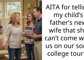 Mother Asks If She Is Wrong For Telling Her Son’s Dad That His New Wife Can’t Join Their College Tours
