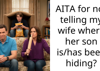 Stepdad Unsure Whether He Should Tell His Wife About Her Son’s Hiding Spot