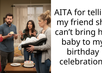 Young Woman Doesn’t Want Friend’s Two-Month-Old Baby On Her Birthday Trip, Her Friend Is Furious