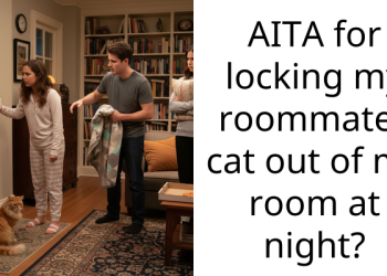 Roommates Clash After One Locks The Other’s Cat Out At Night Due To Its Midnight Menacing Behavior