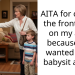 Redditor Gets The Heat From Family Members After Slamming Door On Aunt Over Free Unplanned Babysitting