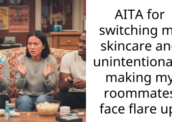 Woman’s Innocent Skincare Swap Triggers Severe Inflammation On Her Roommate’s Face, Accusations Of Malicious Intent Start to Appear