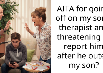 Dad Unleashes Fury On Son’s Ther***st For Throwing Ethics Out The Window And Outing Him As Gay