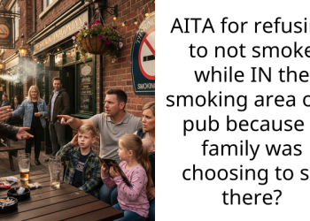 Smoker Clashes With Ent*tled Couple Who Ask Him Not To Smoke Despite Being In Smoking Designated Area, Pub Manager Takes His Side