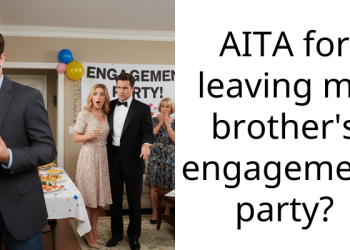 Redditor Returns Home After 5 Years For Brother’s Engagement Party, Only To Be Accused Of Stealing The Spotlight On His Special Day