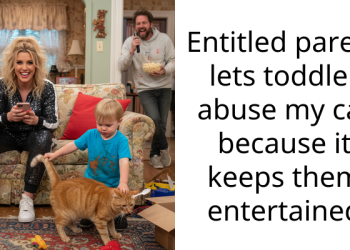 Ent*tled Parent Permits Their Toddler To A**se Redditor’s Beloved Cat – Because It Keeps The Kid Entertained