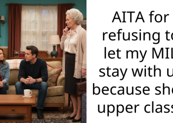 Woman Rejects MIL’s Request To Stay Shortly At Her Home Due To The Upper-Cla*s Nature Of Her Husband’s Family