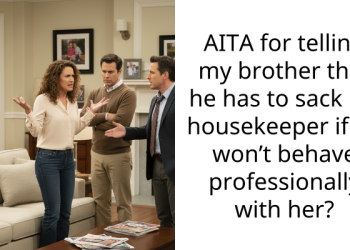 OP Tells Brother To Fire Housekeeper Due To His Flirtatious Behavior, Causes Major Family Conflict