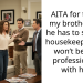 OP Tells Brother To Fire Housekeeper Due To His Flirtatious Behavior, Causes Major Family Conflict