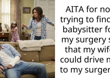 Man Slams Wife for Not Playing Chauffeur and Nanny During His Eye Surgery, Netizens React
