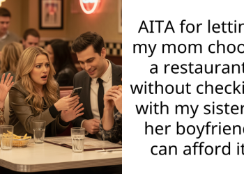 Siblings Get Into Fight After One Let Her Mom Choose Restaurant Without Checking If Sister’s BF Could Afford It