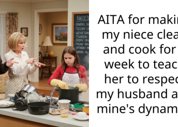 Redditor Teaches Her Niece A Lesson About Constantly H***ssing Her Husband About Not Doing Enough Ch**es