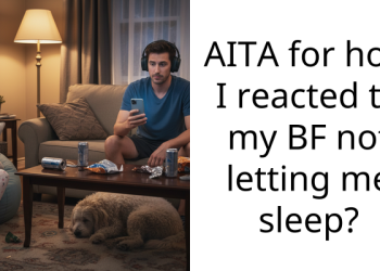 Working Pregnant Mom Reacts After She Couldn’t Get Some Sleep, Gives Her Sit-At-Home Boyfriend Two Options To Choose From
